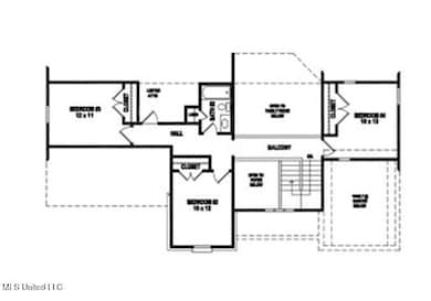 2nd Floor Floor Plan