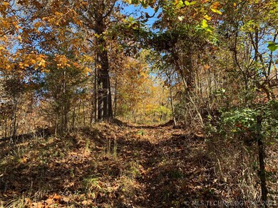 Photo of easement towards land.  No fences on prop