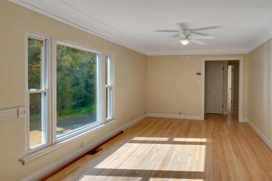 Large living room with great natural light.