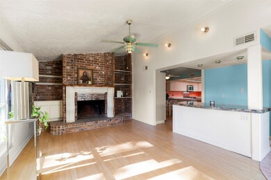 Here’s another view of the spacious family room