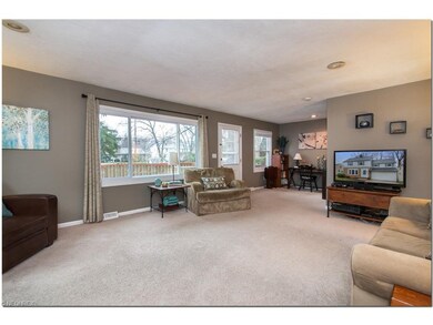 Large 28 x 15 Family Room with Door leading to the