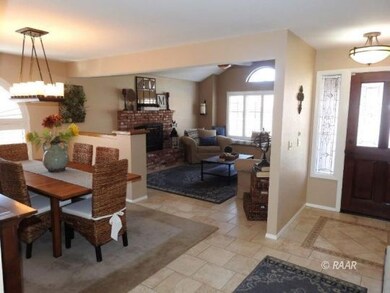 Dining/Living Room/Entry Area