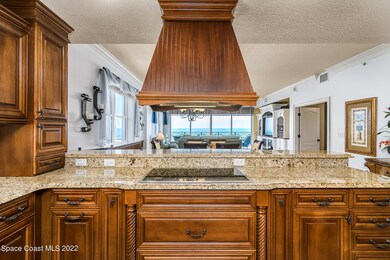 Kitchen with Ocvean View