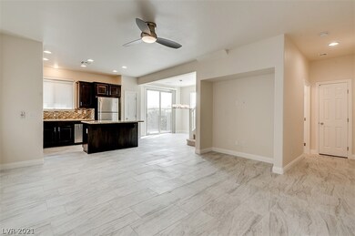 Kitchen open to family room
