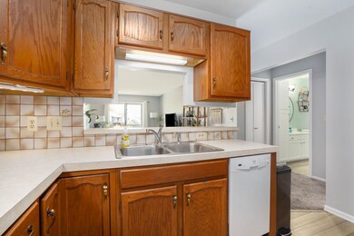 Kitchen View Into Dining Area