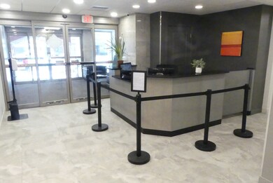 Front lobby and reception area where you get the unit key from receptionist