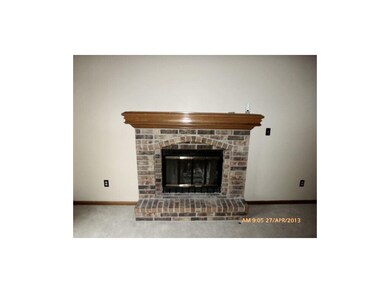 Fireplace in Great room