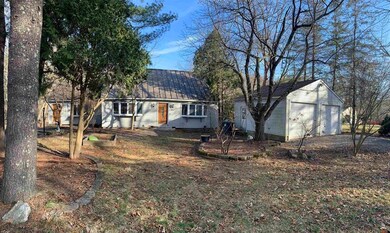 Detached 2 car garage