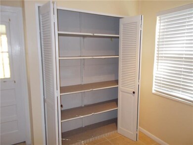 Spacious pantry and eat-in kitchen space