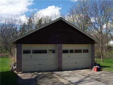 Exterior Front Two car garage