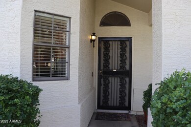 covered front door