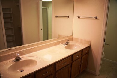 Master Bathroom with Double Sinks