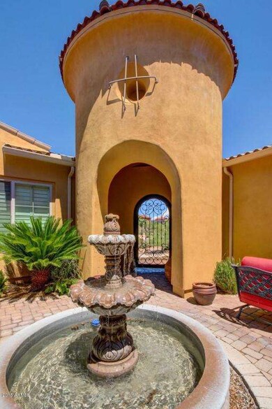 DRAMATIC GATED COURTYARD ENTRANCE