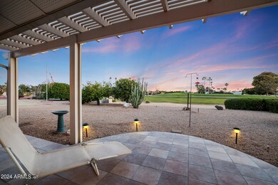 Covered Patio Colf Couse View
