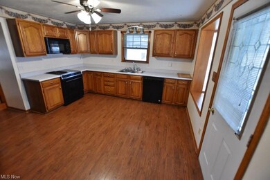 Very spacious eat in kitchen. Appliances will rema