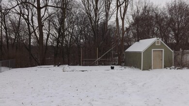 Back Yard & Shed with Electric.