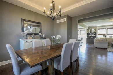 Spread out in this soft contemporary Formal Dining