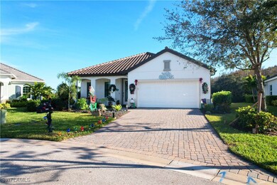 View of front of house featuring a front yard and
