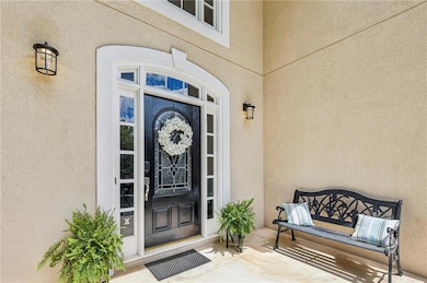 Large covered front porch