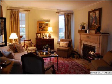 Formal Living Room with fireplace/gas logs