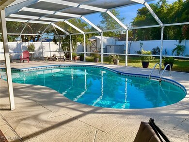 View of pool featuring a lanai and a patio