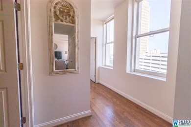 Hallway and City View