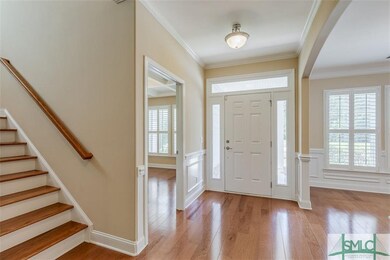 Stair Landing and Front Door