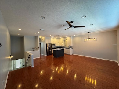 Kitchen/dining/living area combo