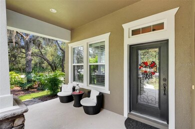 Quaint, covered front porch