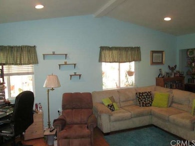 Professionally expanded family room with recessed 