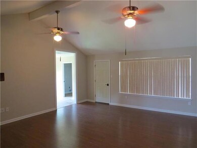 Living Room. Huge space...new floors.