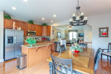 Upgrades!!! Granite counters, wood flooring, larger cabinets. Beautiful fixtures too!