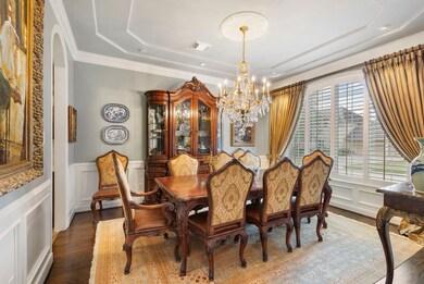 Formal Dining off of the Entry and connected to th