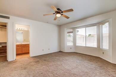 Master Bedroom with bay window