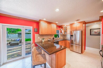 KITCHEN WITH EASY ACCESS TO BACKYARD