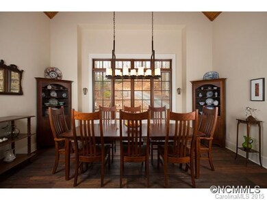 Large Dining Room with cathedral ceiling, heart pi