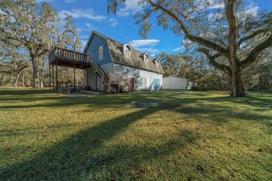Concrete barn