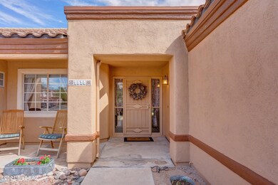 Front Entry with Covered Patio