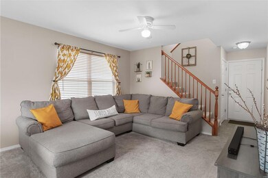 This family room is the perfect place to relax aft