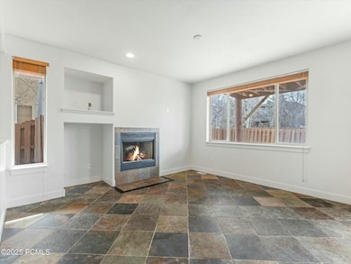 Living Area with Fireplace