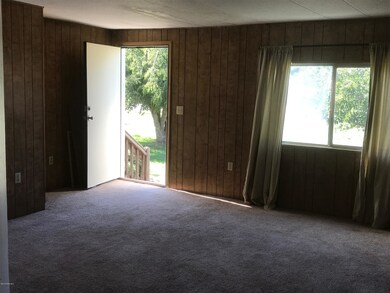 Entrance and living room