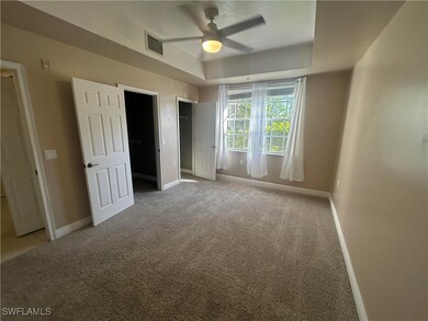 Unfurnished bedroom featuring carpet floors, a rai