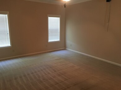 Large master bedroom with surround sound