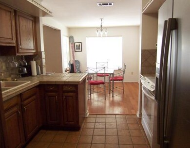 Kitchen. Great Floorplan. The kitchen flows into t