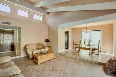 Vaulted ceilings with window cutouts