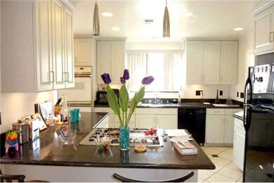 Recessed lighting in kitchen and pendant lighting 