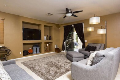 Great Room with Built In Niches