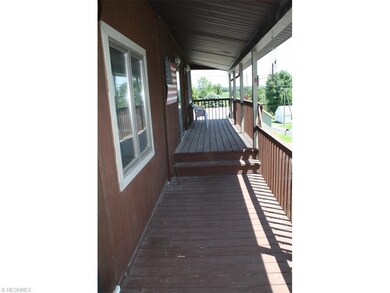 Front Porch with views of the countryside