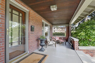 Spacious Front Porch