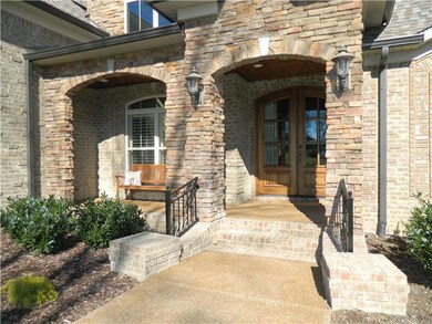Gorgeous Front porch with stone detail
